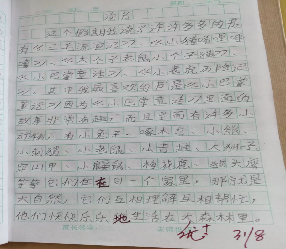 金牛2小学生作文